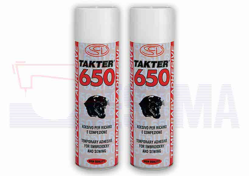 takter 650_ spray adesivo temporario_spray para bordados_jestma